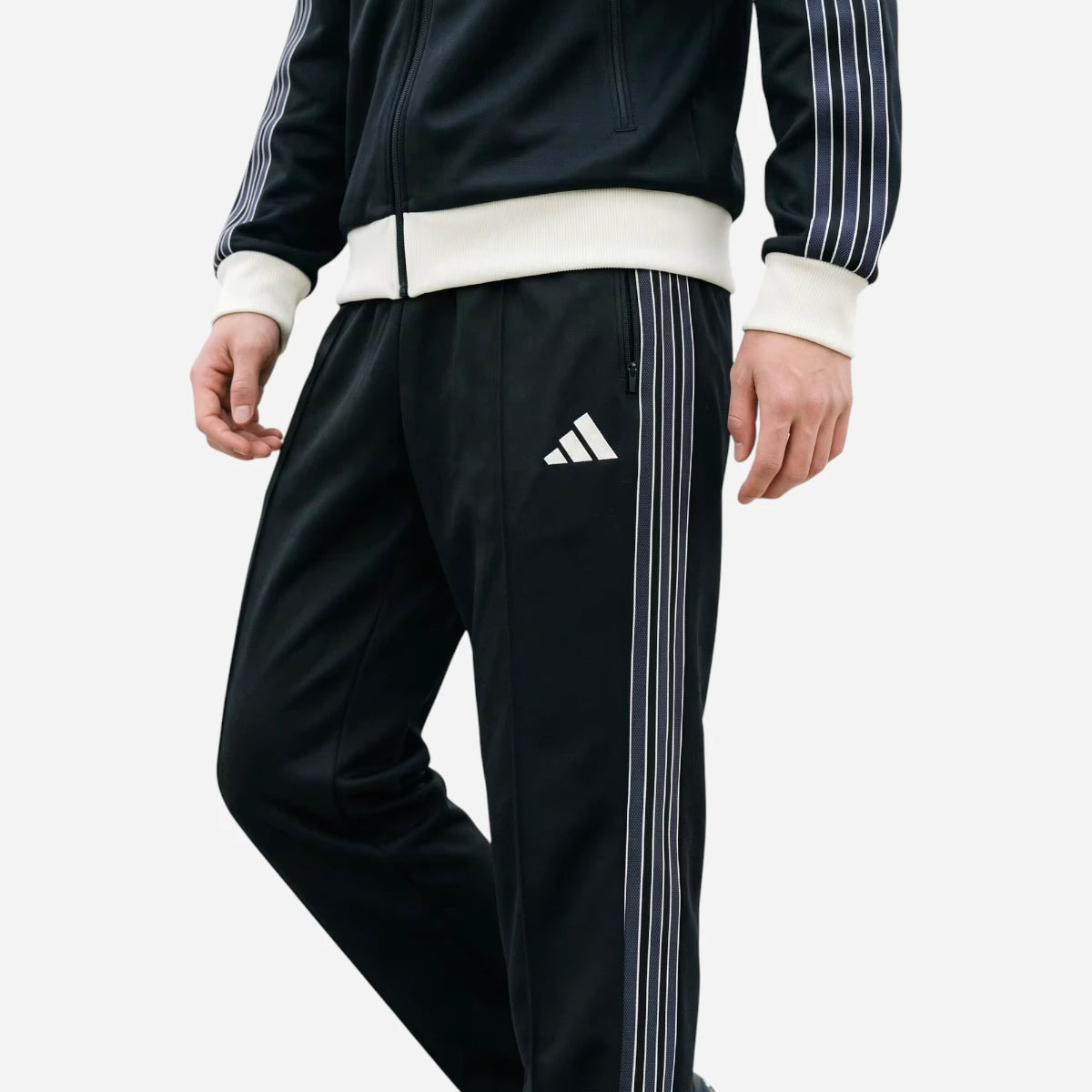 Adidas Tuta Completo STADIUM in Piquè Black