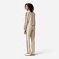 Adidas Tuta Essentials Donna 3-Stripes Beige Animalier