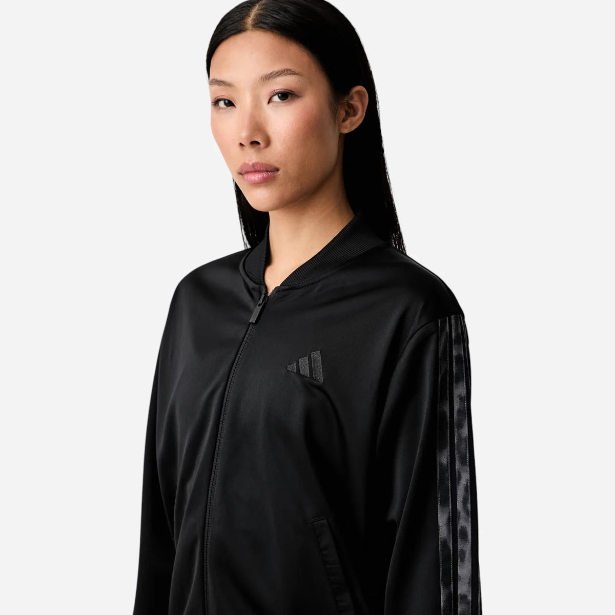 Adidas Tuta Essentials Donna 3-Stripes Black Animalier