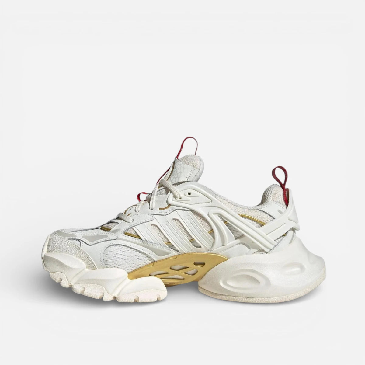 Adidas XLG Runner Deluxe Off White Metallic Gold