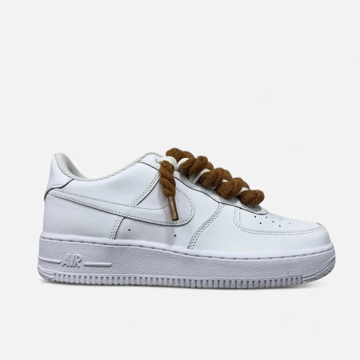 Nike Air Force 1 Rope Laces chocolate brown