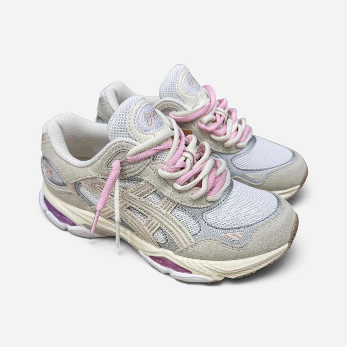 ASICS GEL-NYC 2.0 White Cream Double Laces