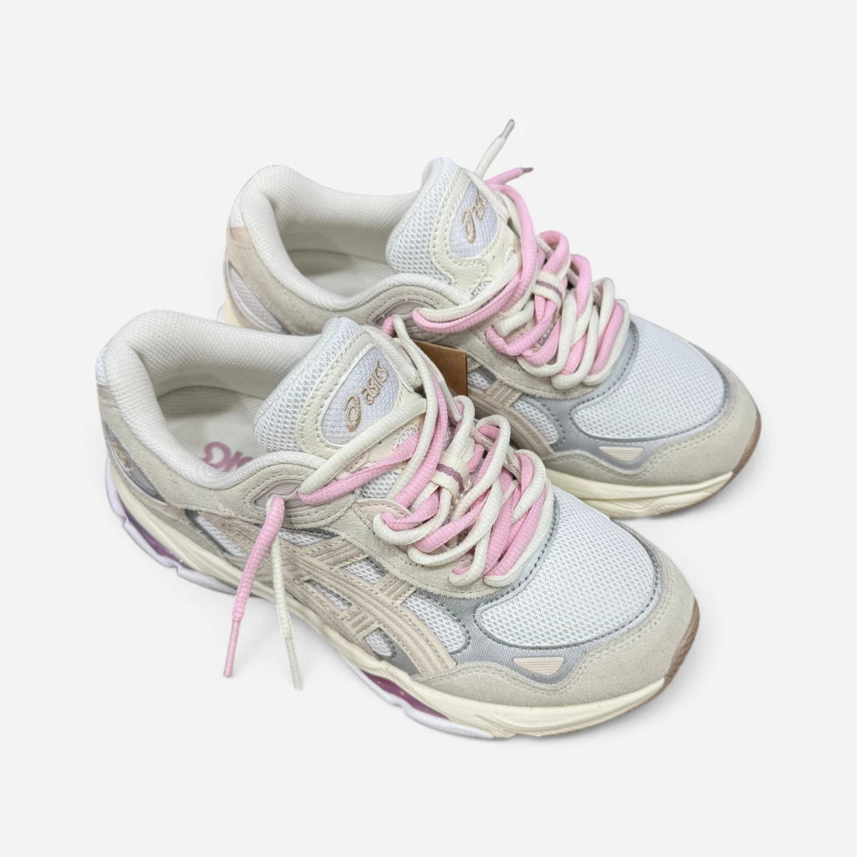 ASICS GEL-NYC 2.0 White Cream Double Laces