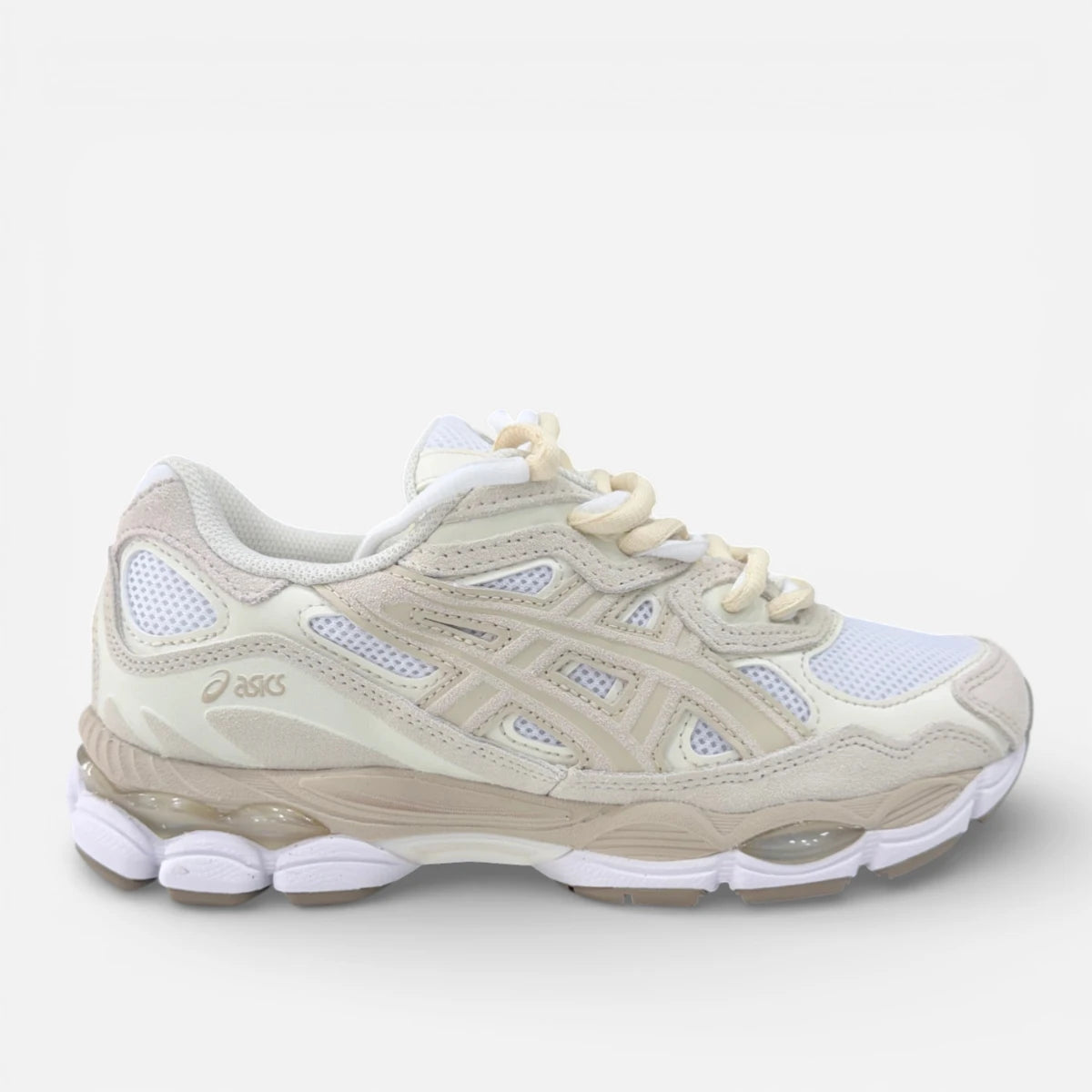 ASICS GEL-NYC Feather Grey CUSTOM Double Laces