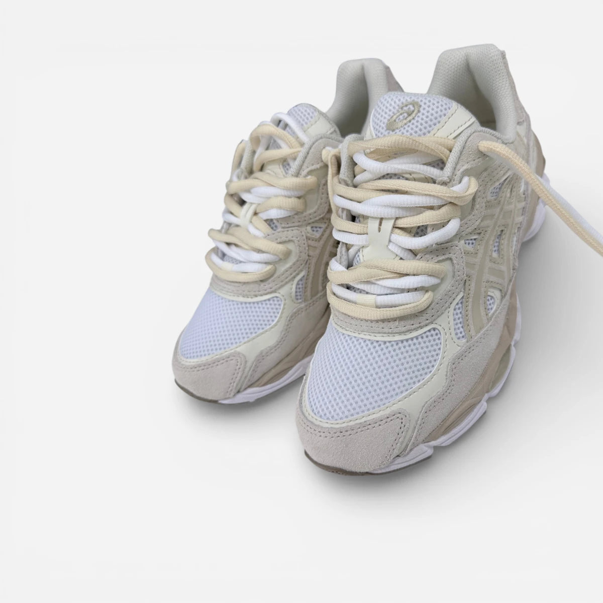 ASICS GEL-NYC Feather Grey CUSTOM Double Laces