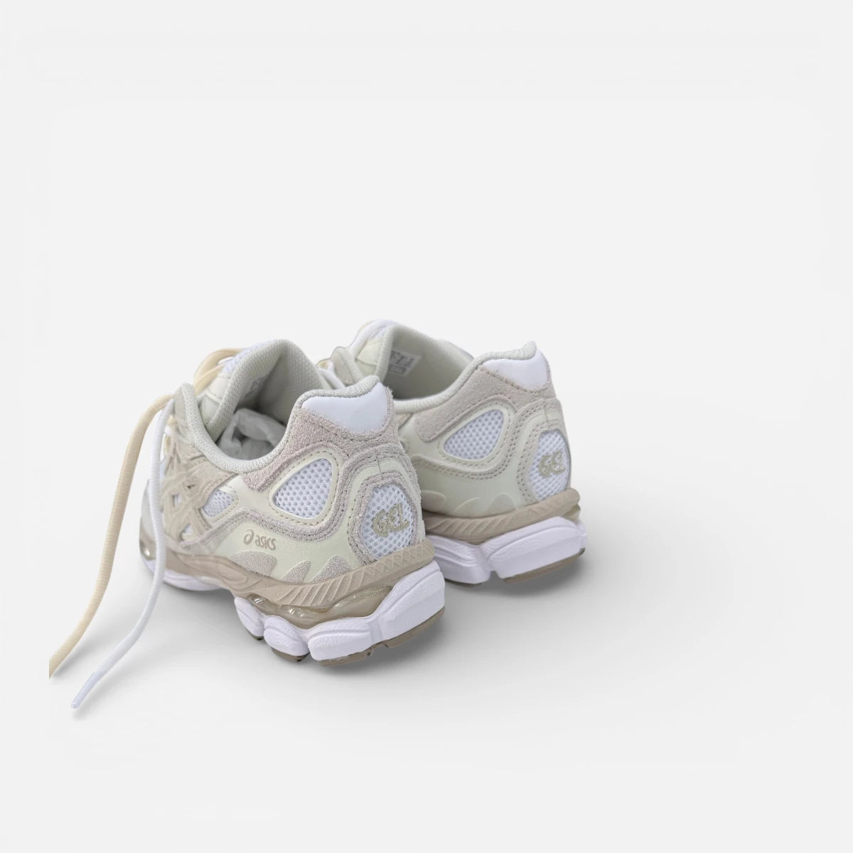 ASICS GEL-NYC Feather Grey CUSTOM Double Laces