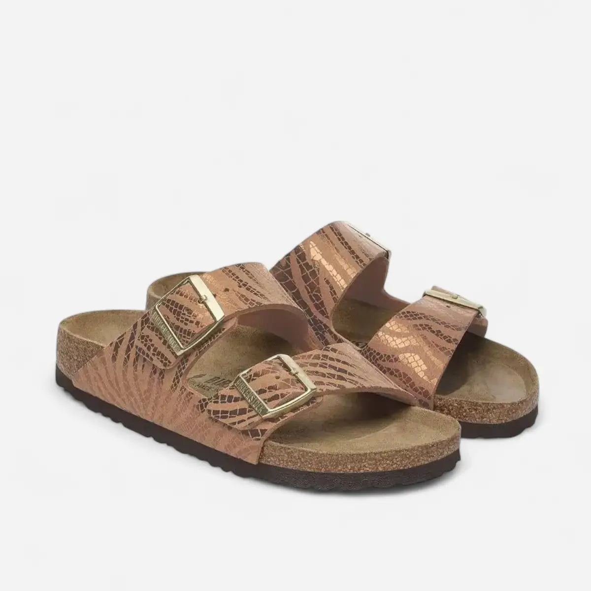 Birkenstock Arizona Animal Print Zebra Pecan