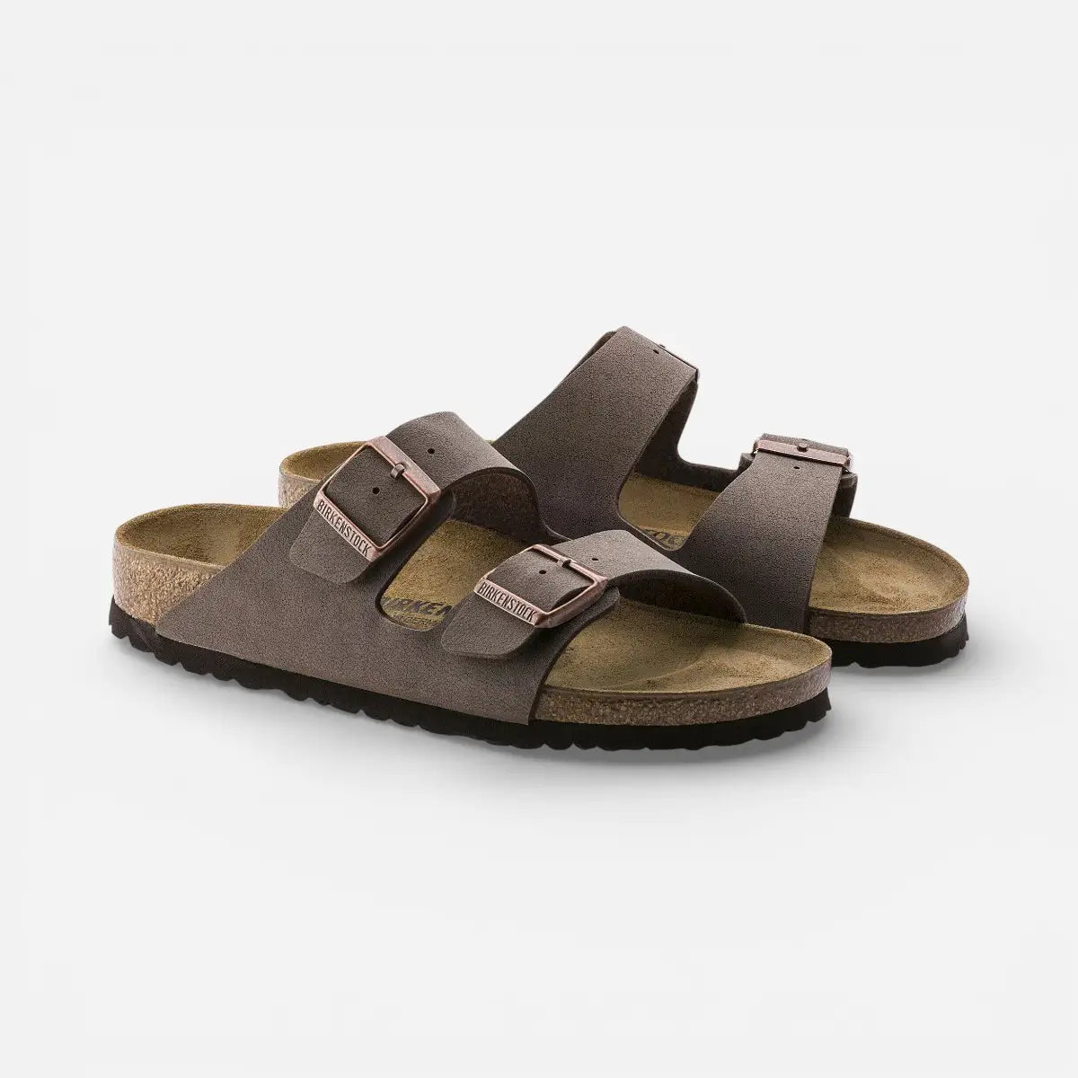 Birkenstock Arizona Birko-Flor Nubuck Regular Mocca