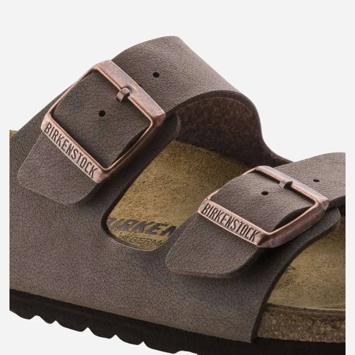 Birkenstock Arizona Birko-Flor Nubuck Regular Mocca