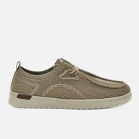Carrera Mocassini In Tela Beige CAM85109F