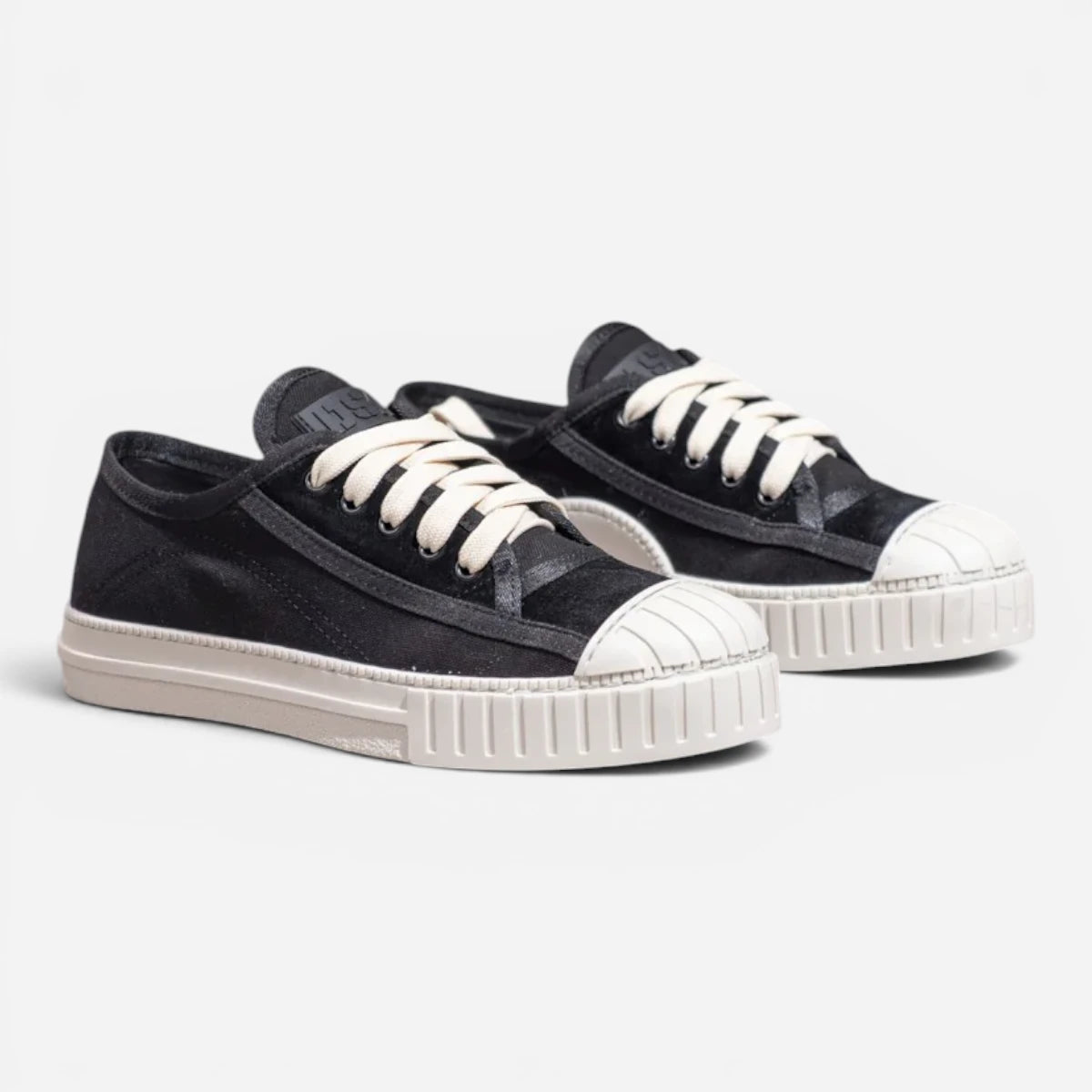 DSAS sneakers BESO BASSO Tela Camoscio
