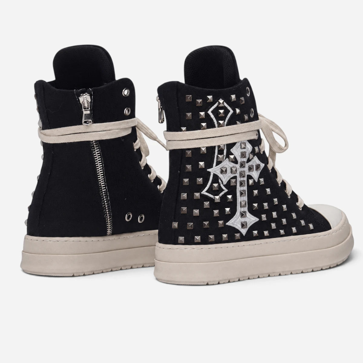 DSAS sneakers Canvas Croci Piramide Nero