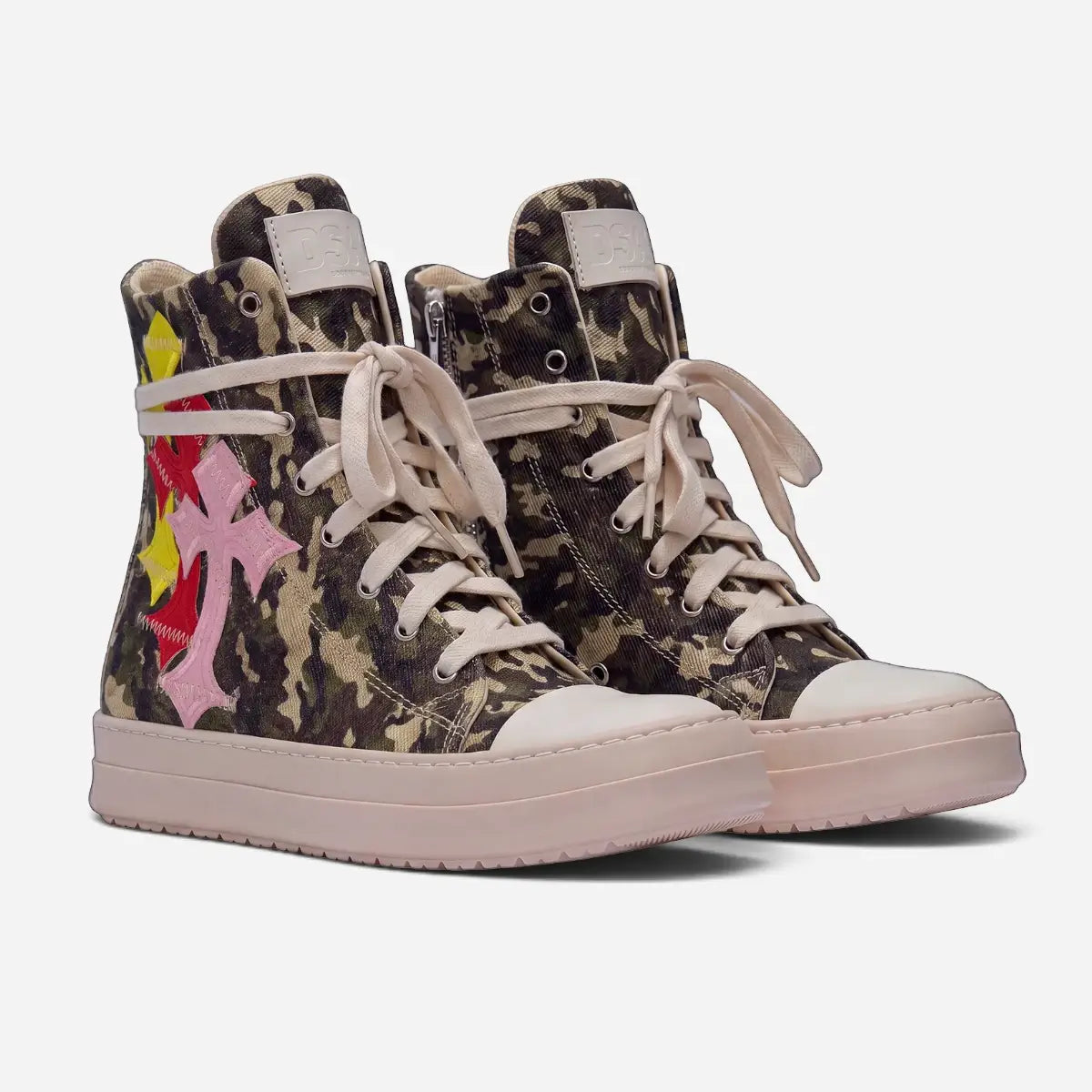 DSAS sneakers Canvas Camo Croci Multicolor