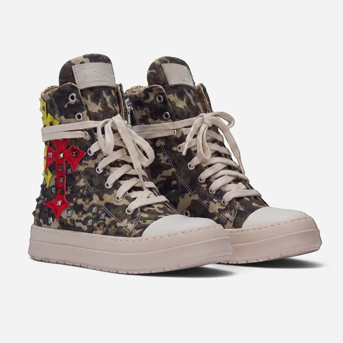 DSAS sneakers Canvas Camo Croci Piramide
