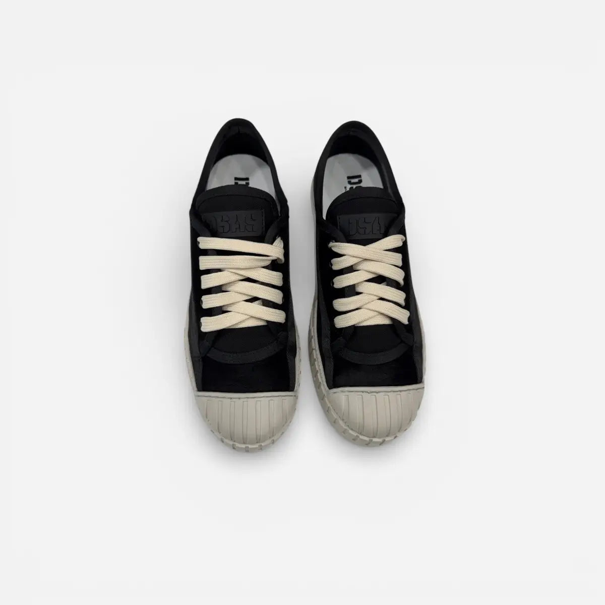 DSAS sneakers BESO BASSO Tela Camoscio