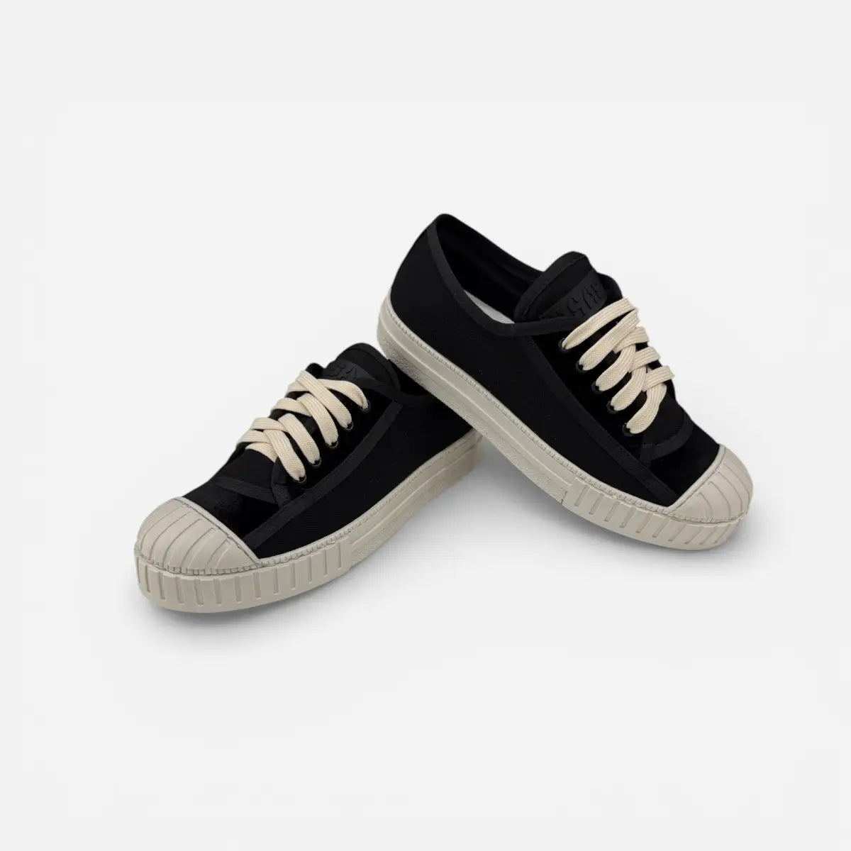 DSAS sneakers BESO BASSO Tela Camoscio