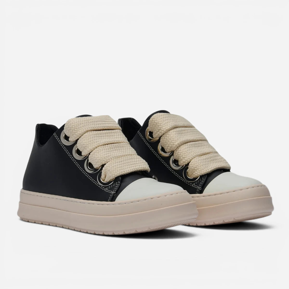 DSAS sneakers PANAMA 100 Pelle Low MAXI LACES