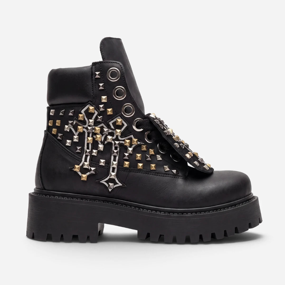 DSAS Stivale Boot Croci Piramide