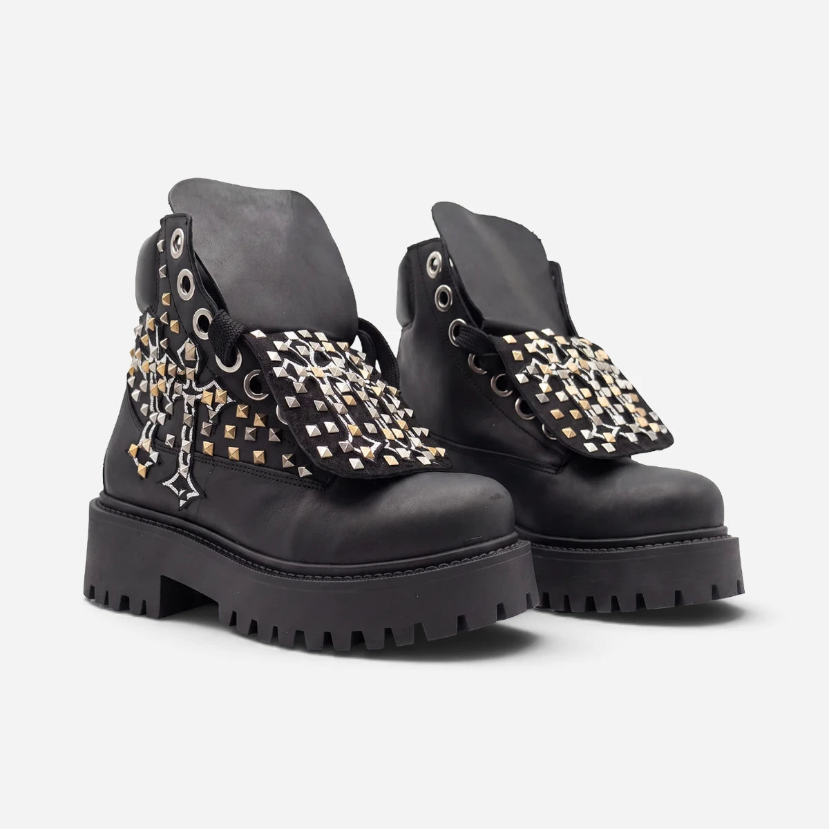 DSAS Stivale Boot Croci Piramide