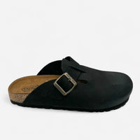 EASYWALK sandalo Sabot Boston nabuk nero