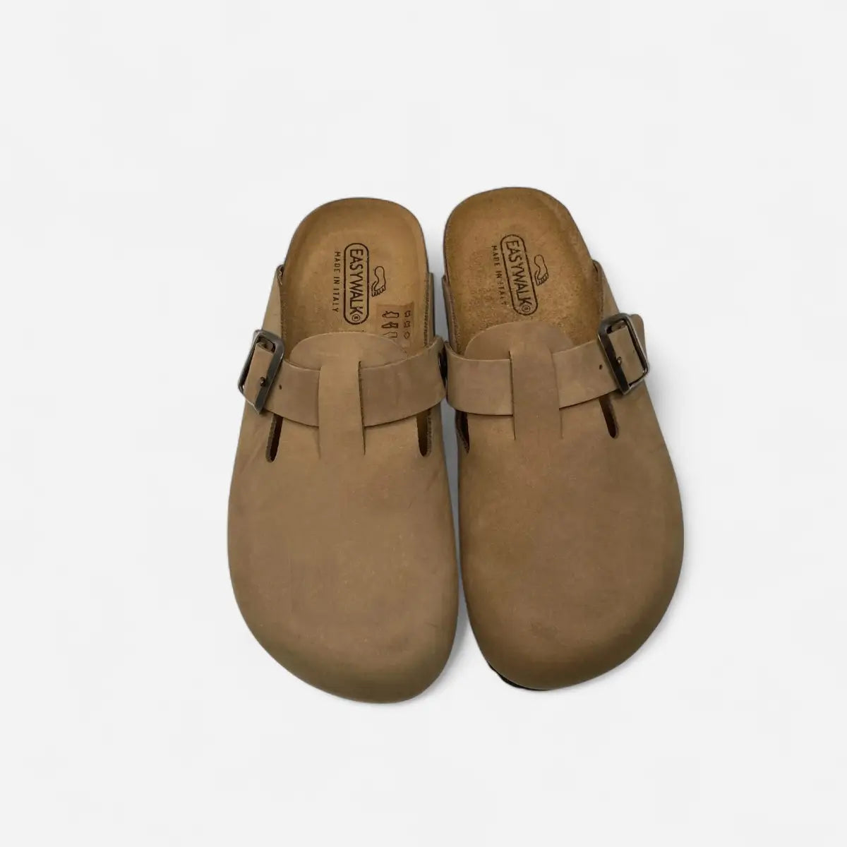 EASYWALK sandalo Sabot Boston nabuk taupe
