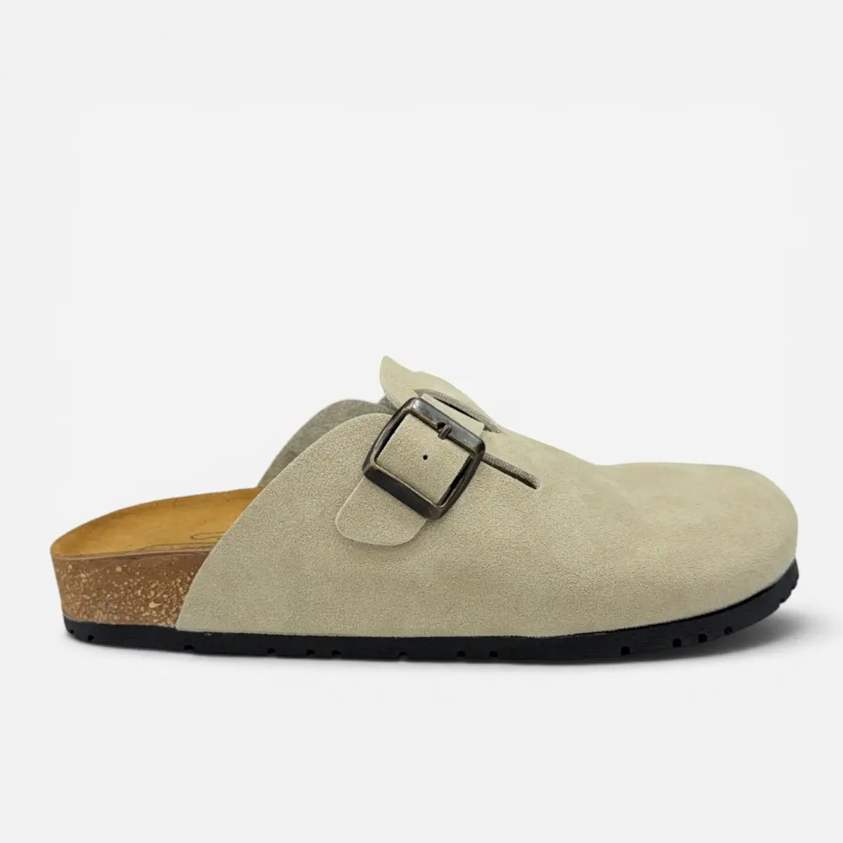 EASYWALK sandalo unisex Sabot Clog nabuk Beige