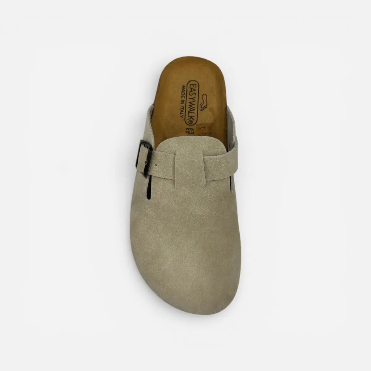 EASYWALK sandalo unisex Sabot Clog nabuk Beige