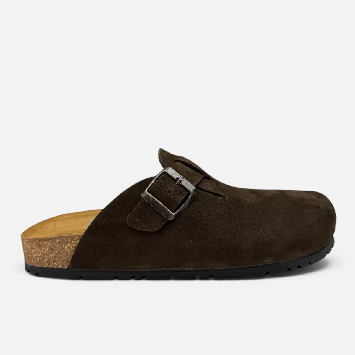 EASYWALK sandalo unisex Sabot Clog nabuk Marrone