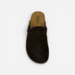 EASYWALK sandalo unisex Sabot Clog nabuk Marrone