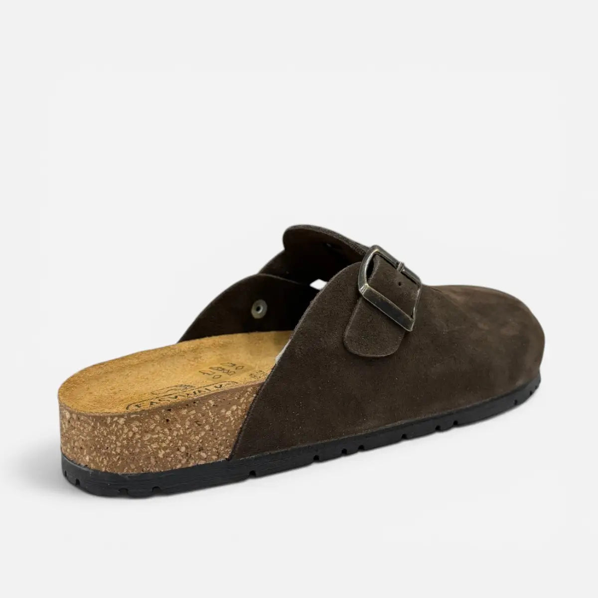 EASYWALK sandalo unisex Sabot Clog nabuk Marrone