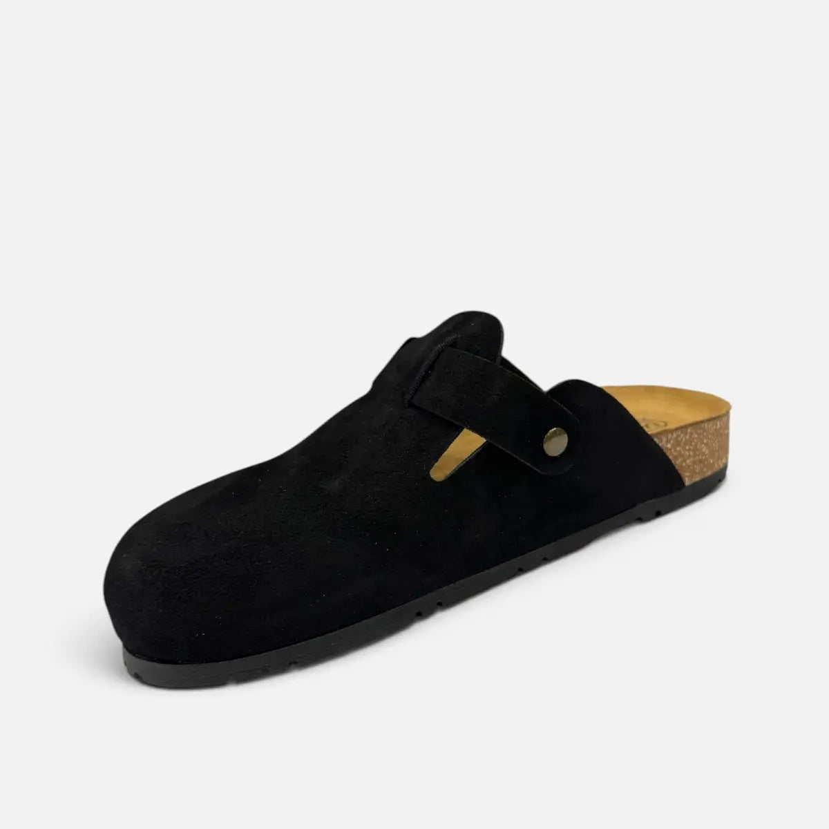 EASYWALK sandalo unisex Sabot Clog nabuk Nero