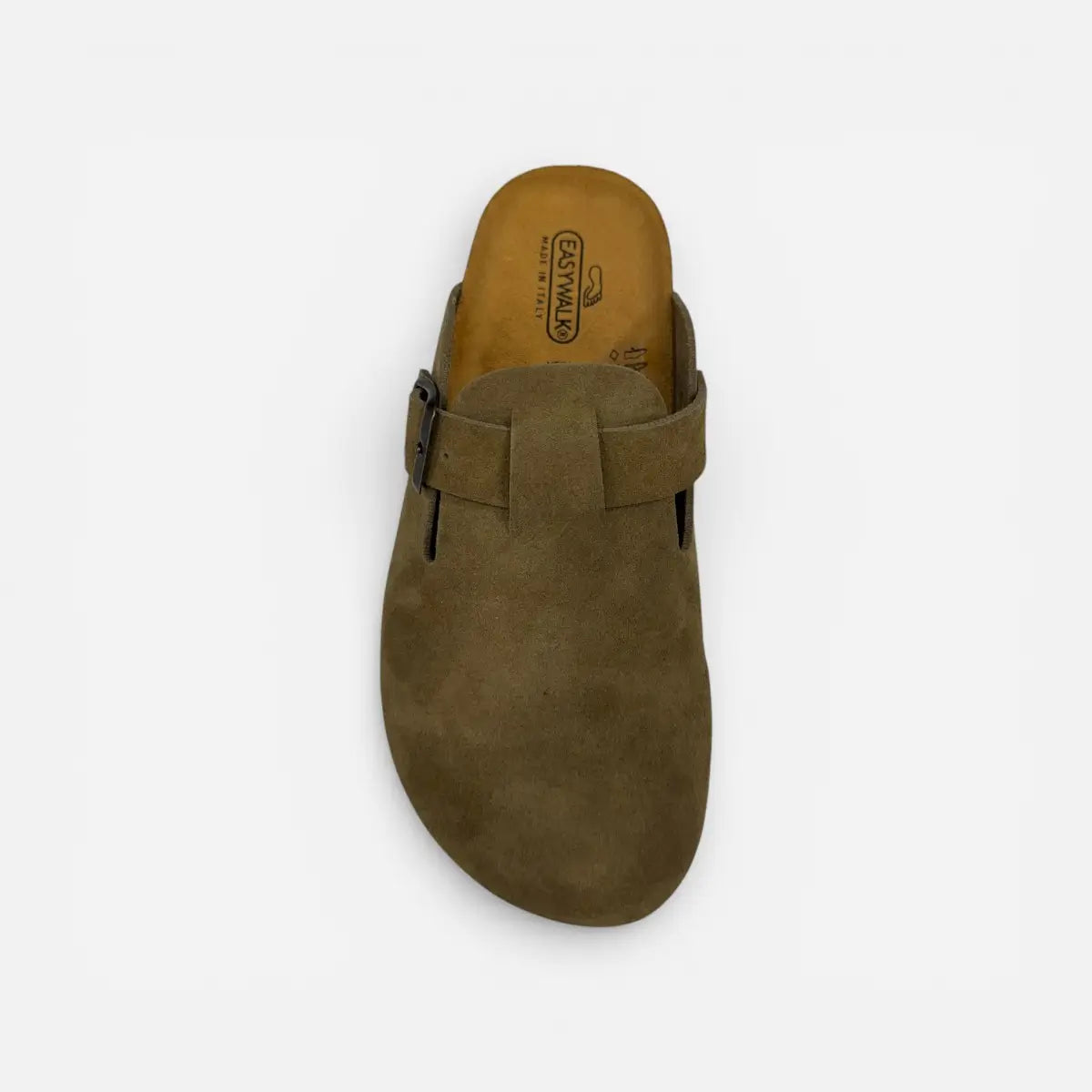 EASYWALK sandalo unisex Sabot Clog nabuk Taupe