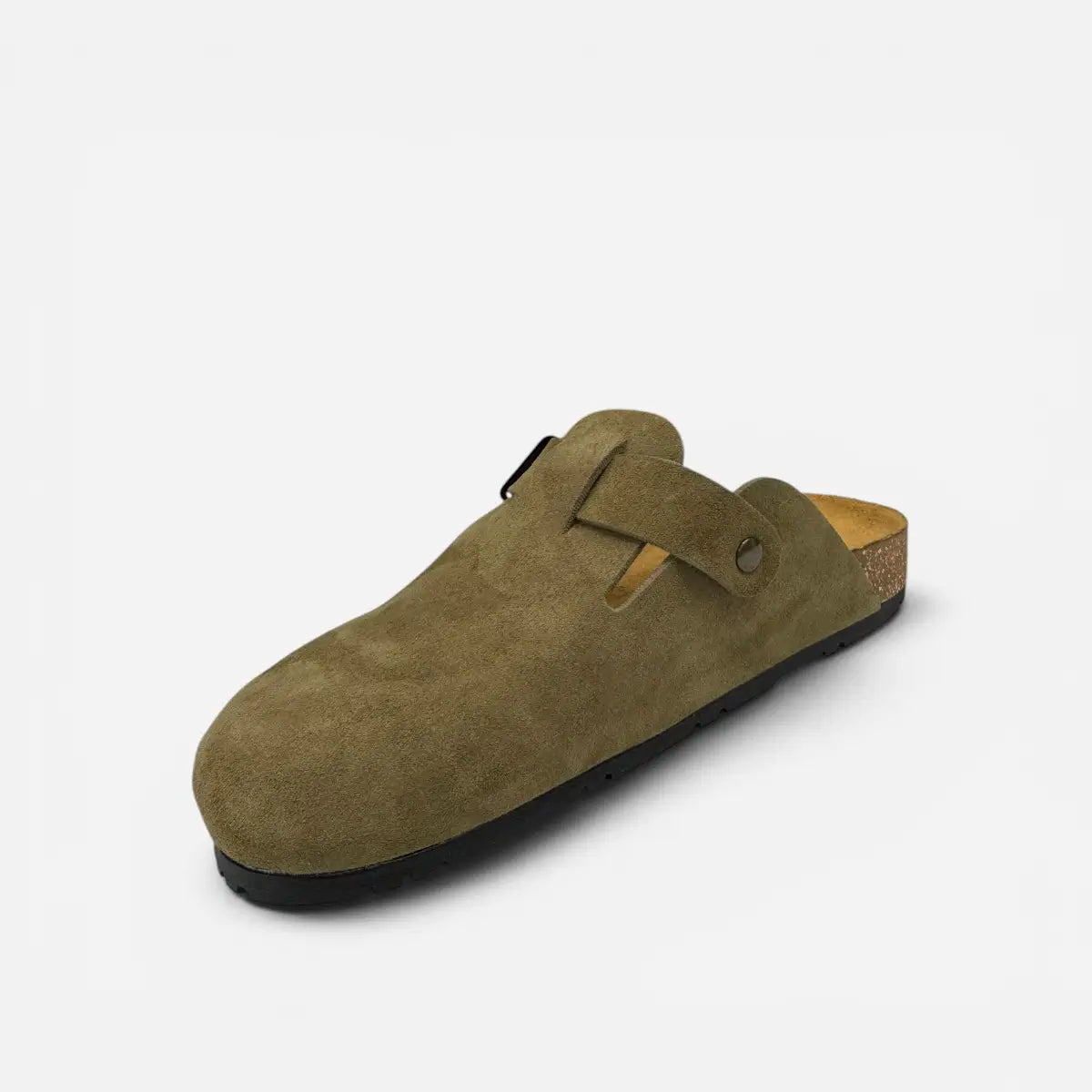 EASYWALK sandalo unisex Sabot Clog nabuk Taupe