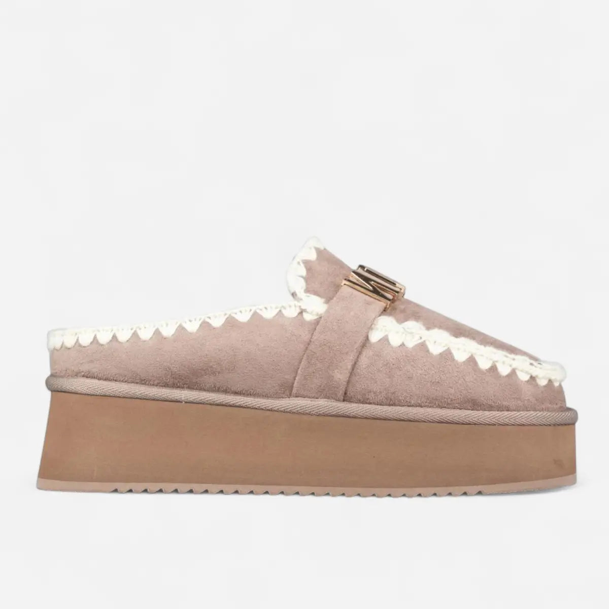 ICON Sabot Platform Pelliccia Tortora IC05264SD