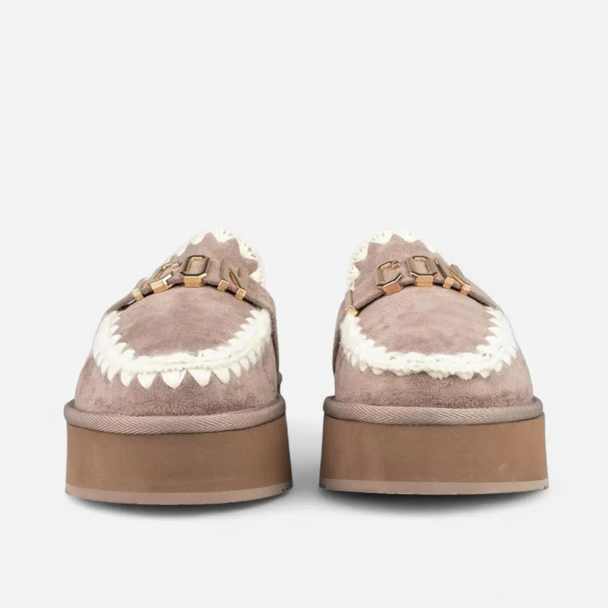 ICON Sabot Platform Pelliccia Tortora IC05264SD