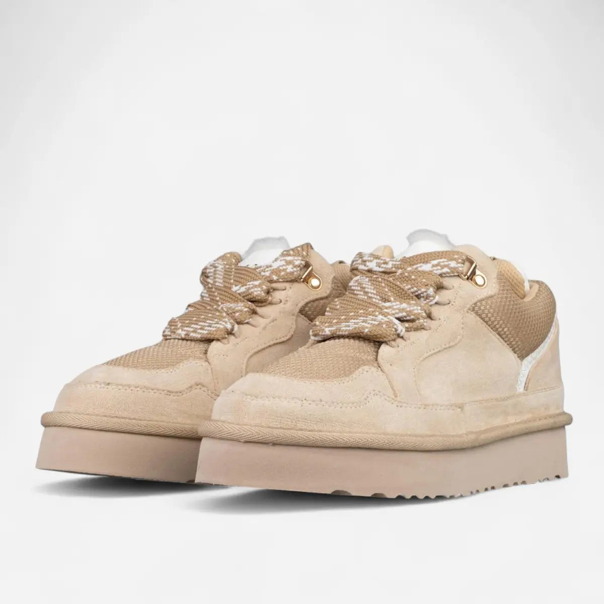 ICON sneakers donna Pelliccia Beige IC05330SD