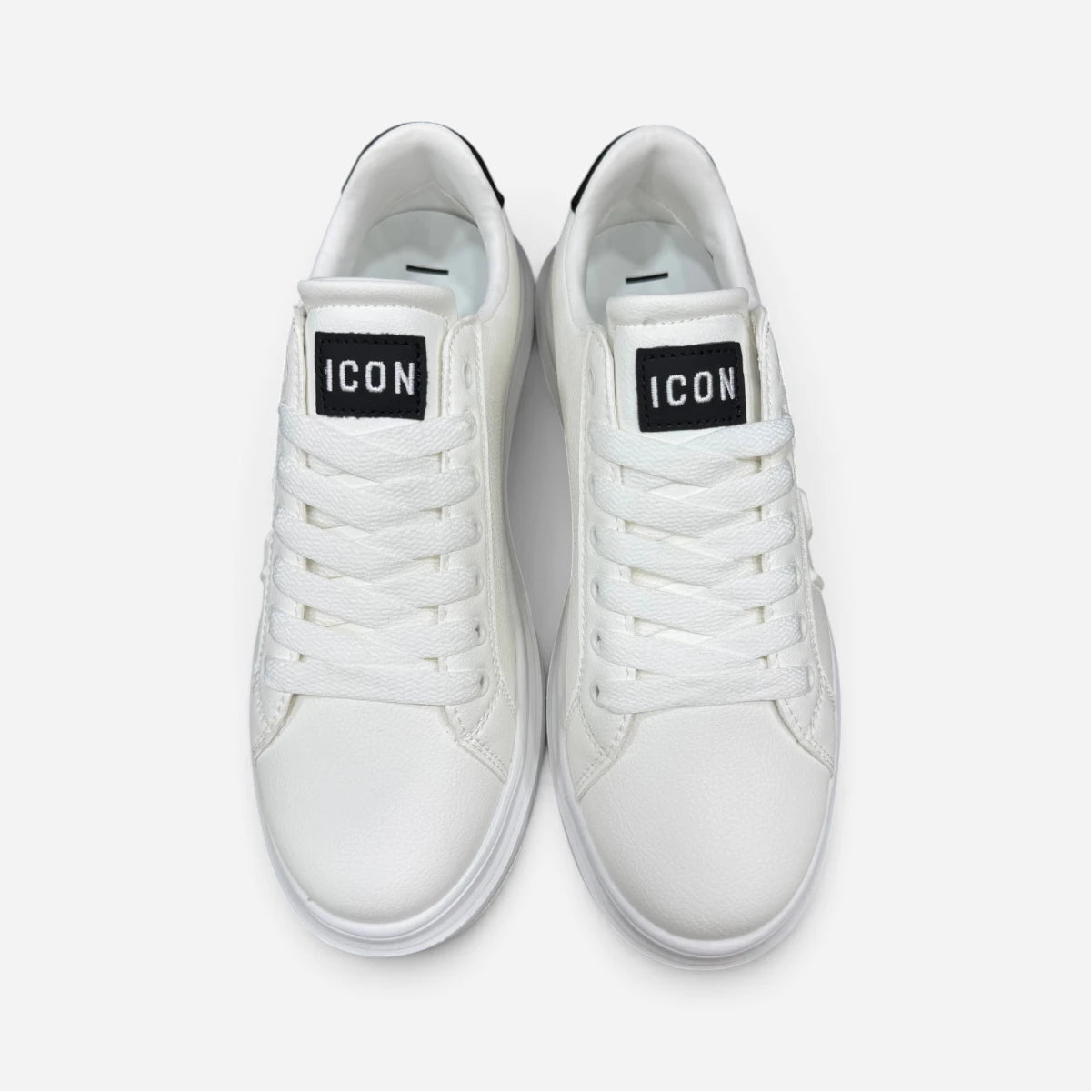 ICON sneakers low plat 3D Logo Total White IC06259
