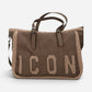 ICON Borsa donna COSMOPOLITAN Taupe ICBS28A01