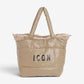 ICON Borsa donna DRAMA Reverse Double-Face Beige
