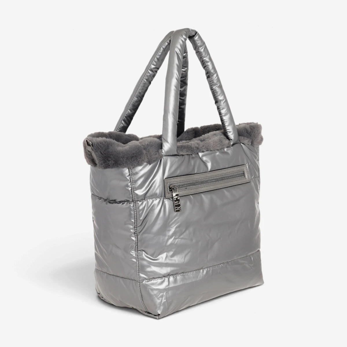 ICON Borsa donna DRAMA Reverse Double-Face Grey