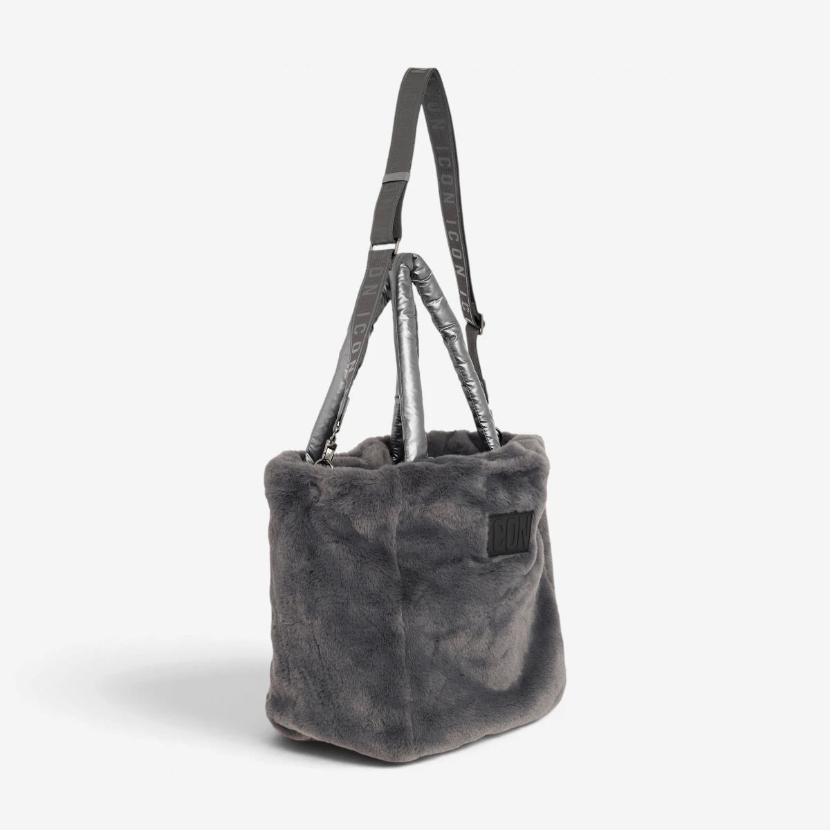 ICON Borsa donna DRAMA Reverse Double-Face Grey