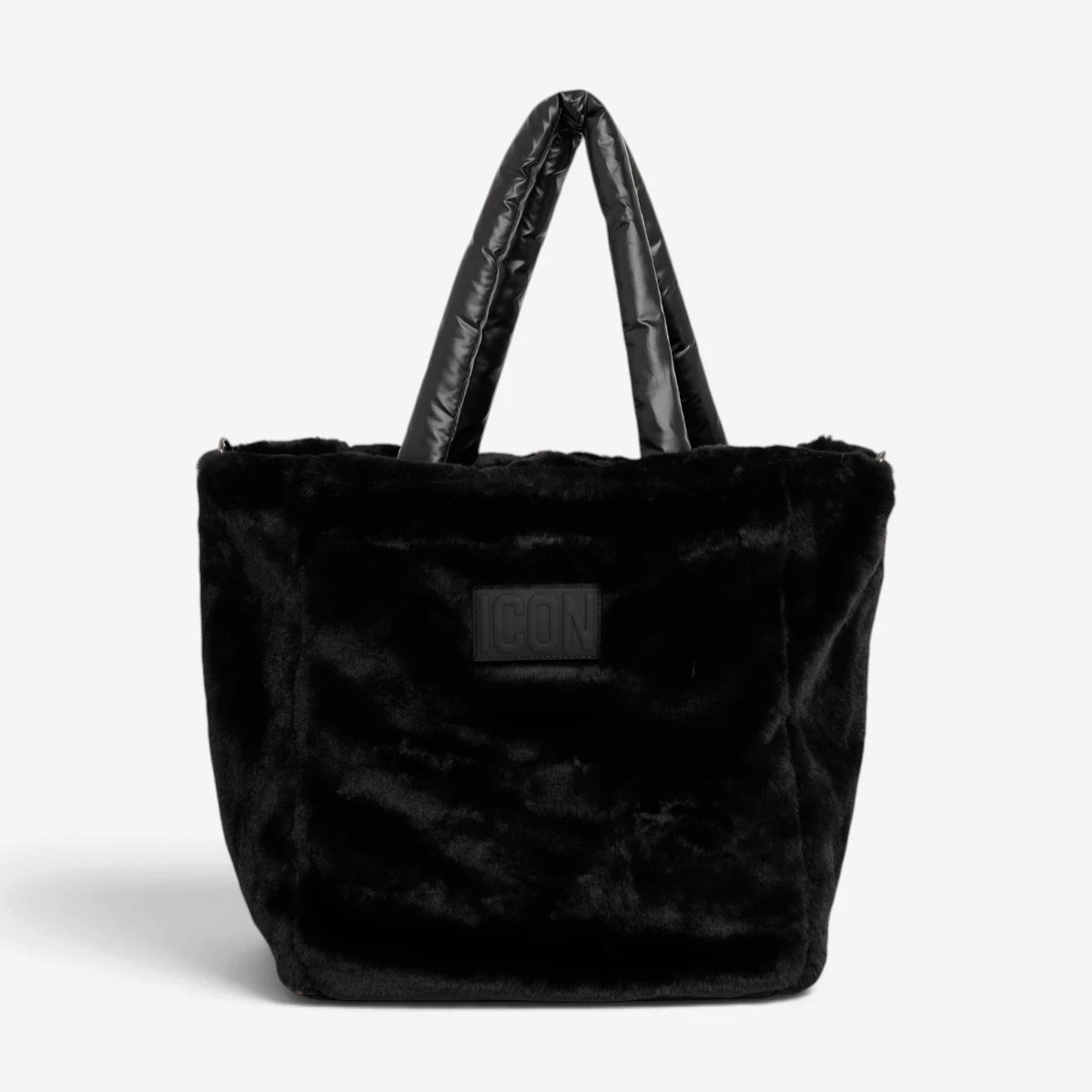 ICON Borsa donna DRAMA Reverse Double-Face Black