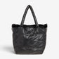 ICON Borsa donna DRAMA Reverse Double-Face Black