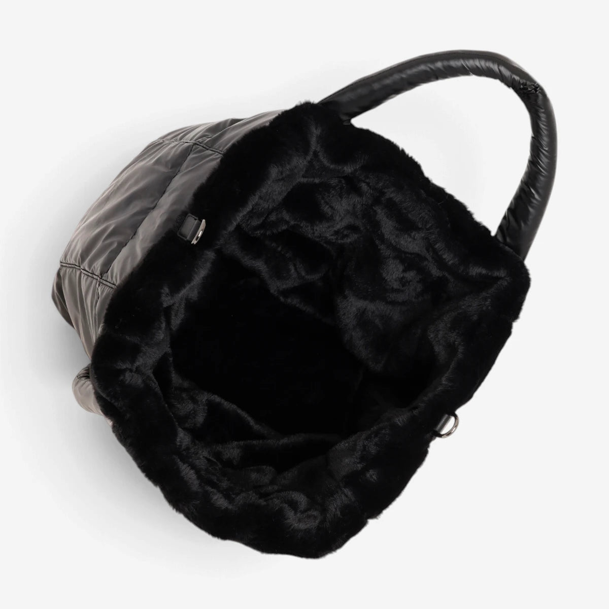 ICON Borsa donna DRAMA Reverse Double-Face Black