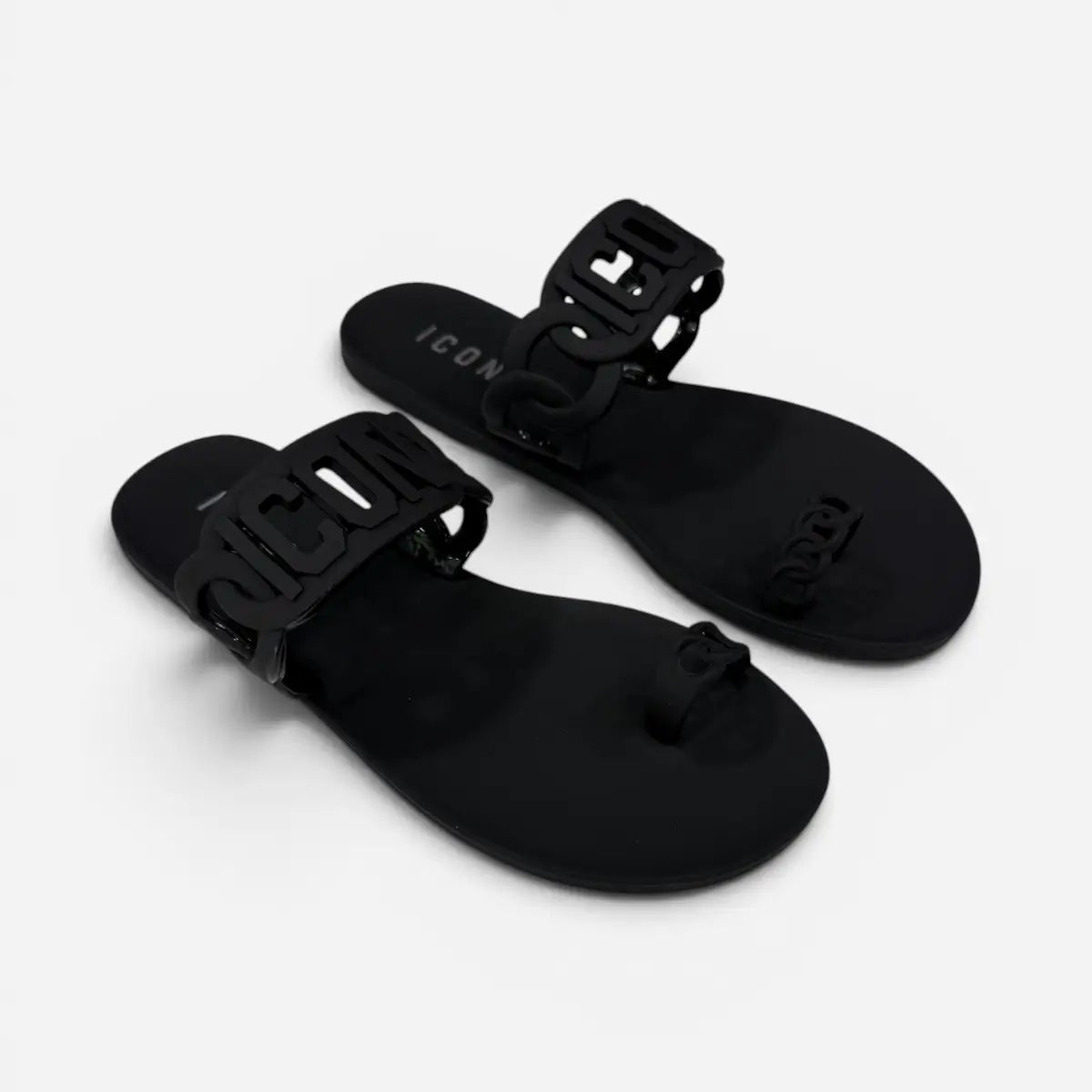 ICON ciabatte donna Logo infrathumb Black IC05778TD