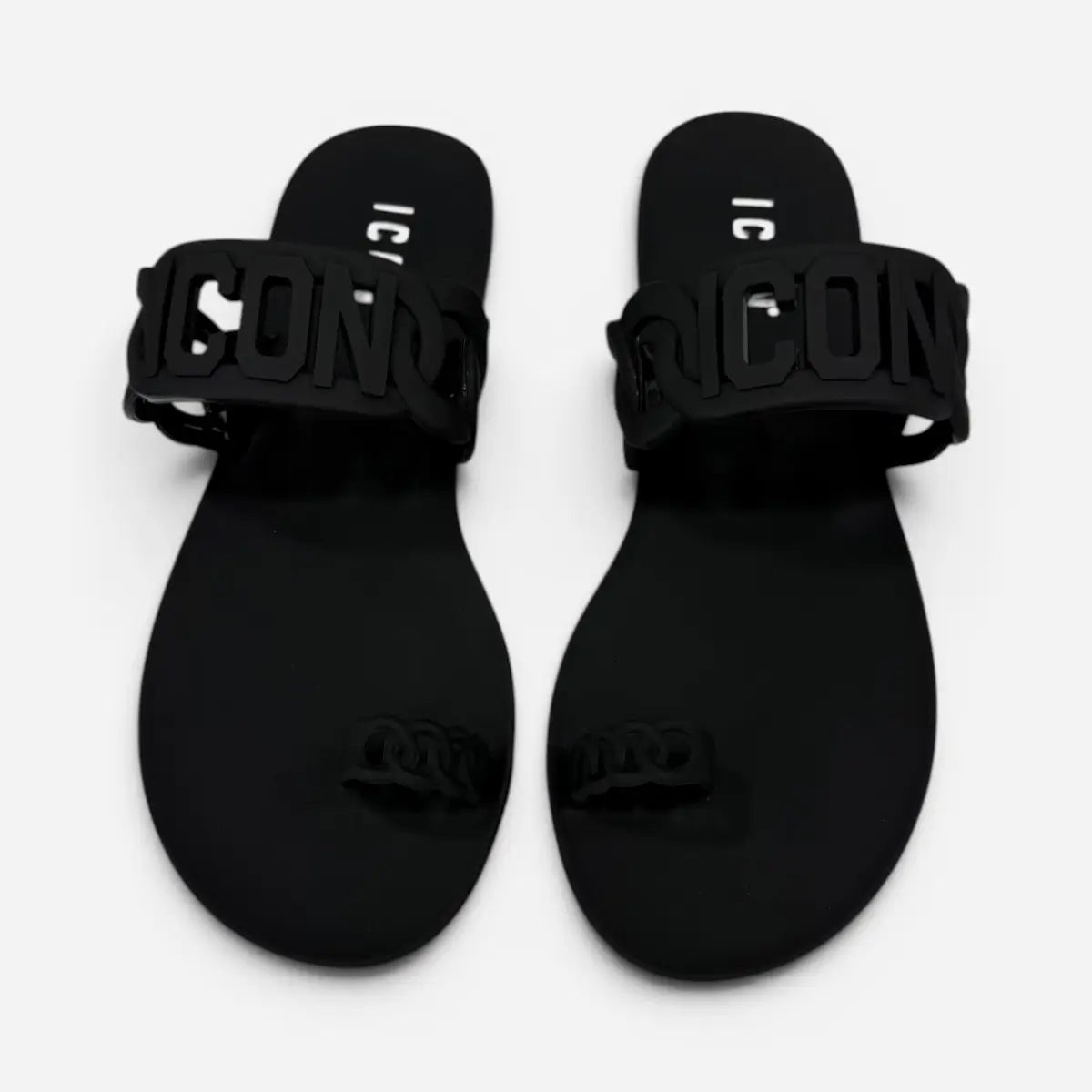 ICON ciabatte donna Logo infrathumb Black IC05778TD
