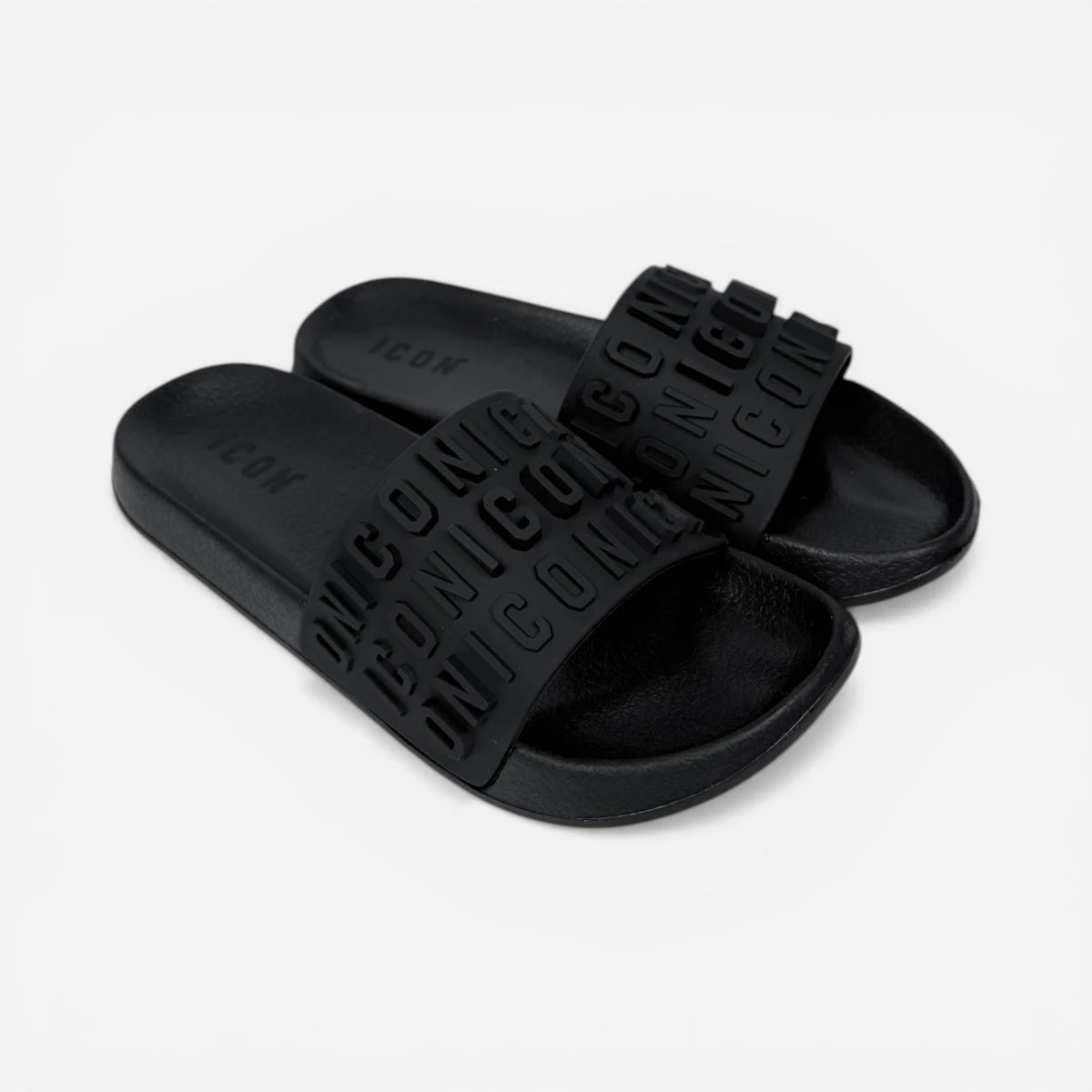 ICON ciabatte uomo 3D Logo Black IC05887U