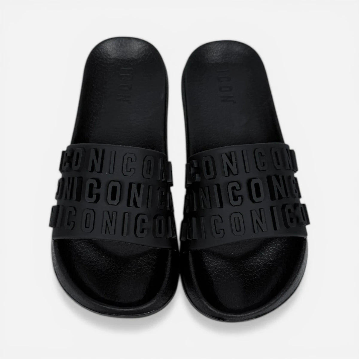 ICON ciabatte uomo 3D Logo Black IC05887U