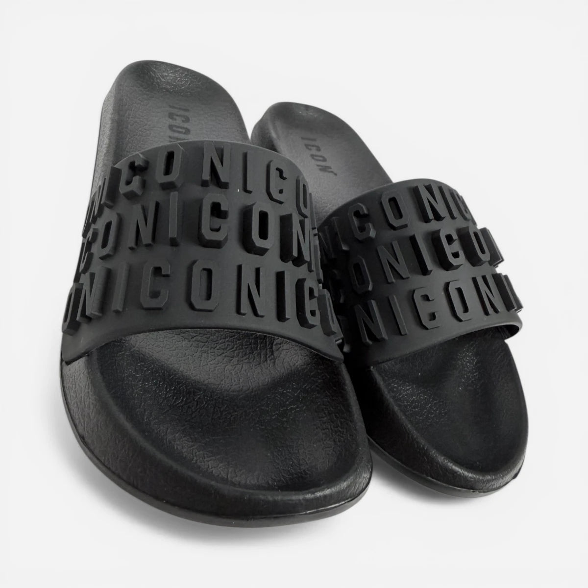 ICON ciabatte uomo 3D Logo Black IC05887U