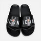 ICON ciabatte uomo Bunny Logo IC05656TU Black